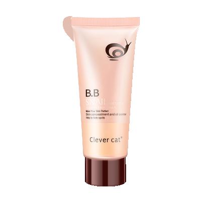 China Cat Natural Shiny Whiteng Skincare Concealer Oil-control Nourishing Smart Snail Moisturizing BB Snail Cream for sale