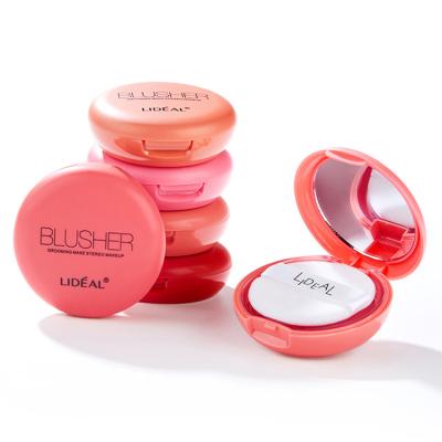 China Fashion Matte Sensitive Facial Makeup Contract Blusher Powder 6 Color Private Label OEM Pink Blusher Palette for sale