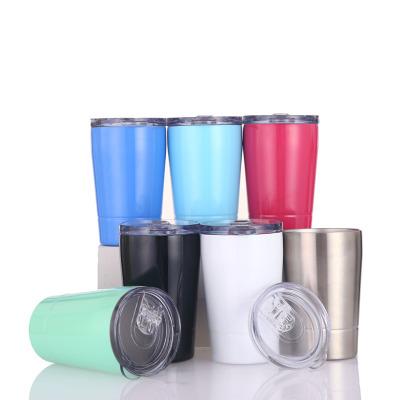 China PORTABLE 12oz Stainless Steel Car Coffee Cup Water Bottle Milk Vacuum Flask Fashion Sports Water Cup Customization Creative Logo for sale