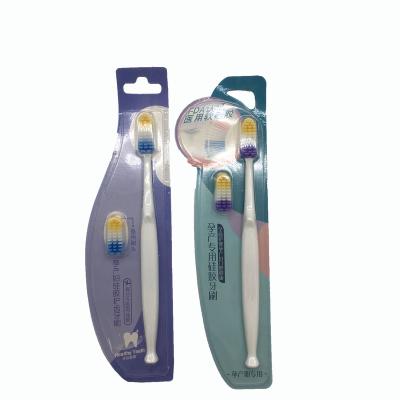 China Detachable Soft Toothbrush Food Grade Bristle Silicone Toothbrush For Pregnant Woman for sale