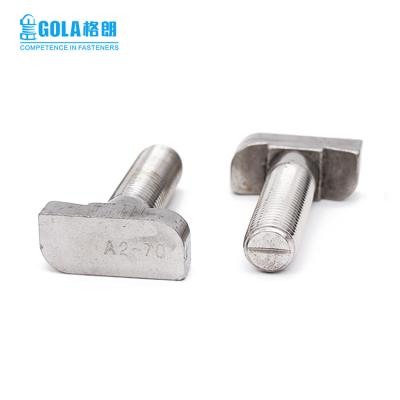 China T Head Stainless Steel T-bolt for sale