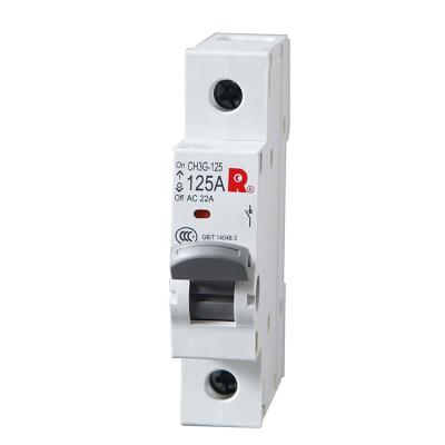 China Made In China High Quality New Arrivals Miniature Circuit Breaker With 40/63/125 Removable for sale