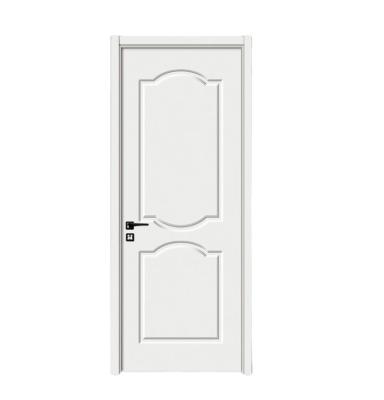 China CMRC PVC Waterproof Wooden Door MDF Customized Factory Cheap Price China Manufacturer for sale