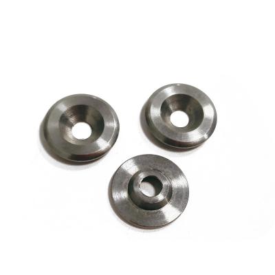 China Stainless steel titanium plating pressure foot disk OEM/ODM pressue foot inserts for sale Te koop