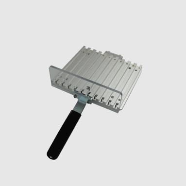 China Sliver Aluminum 100 Drill Bites Holder Tool Cassette for PCB CNC Schmoll Machines Customs Available en venta