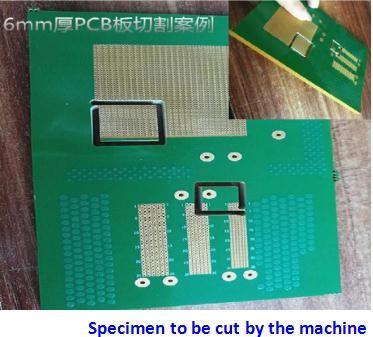 China Pneumatic flat pressure type SC-QY02 SC-QY03 Automatic specimen cutting machine for micro section for sale