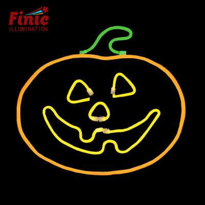 China FINIC Use High Brightness IP65 Rope Commercial Festival Decorative Light Outdoor Mall 2D Halloween Pattern Light Led for sale