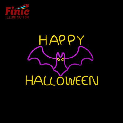 China FINIC Halloween Commercial Shows 2D Decorative 6LBS Pattern Multicolor Led Lights Landscape Neon Lamp Rope for sale