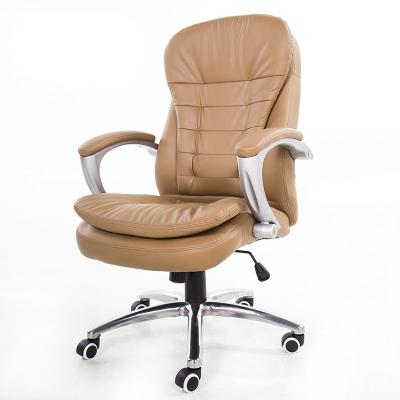 China (Size)Adjustable High Quality Modern Synthetic Upholstery Flexible Leather Customize Furniture Designer Office Chair for sale