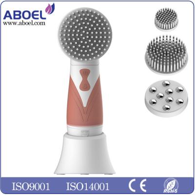 China Soft Face Exfoliating Brush Bidirectional Rotation For Skin Acne Treatment for sale