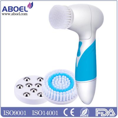 China IPX7 PP Intelligent Face Washing Brush Handy For Skin Whitening for sale