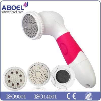 China Battery Operated 3 In 1 Electric Callus Remover Multifunctional Foot Massager for sale