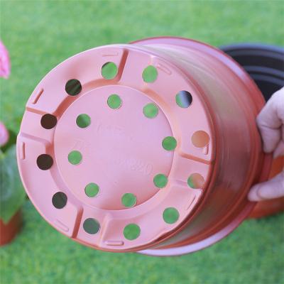 China Wholesale Bump-resistant plant pots flower plastic plant pot eco-friendly plant flower pot for greenhouse for sale