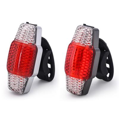 China New ABS+PC RTS Smart Turn Brake Bike Led Frog COB Tail Light USB Bike Warning Accessory Turn Fill Light for sale