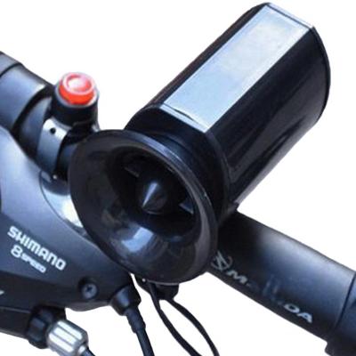 China MMM Super Loud Electronic Loud Siren Handlebar Bicycle Bell 6 Sounds Bicycle Bell Security Alarm Bicicleta Warning Stamp for sale