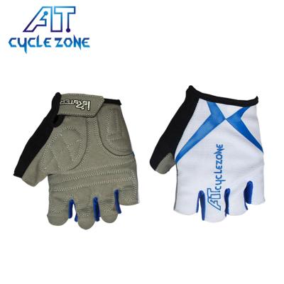 China Anti-Static Outdoor Sports Bike Reflective Gel Riding Gloves Half Finger Bicycle Gym Gloves Damping Wearable MTB Racing Riding Gloves for sale