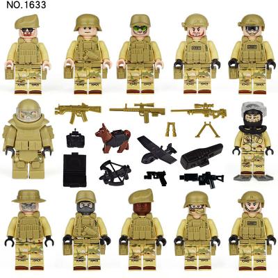 China Building Block Toy DIY Army Military Weapons Series Block Accessories Puzzle Assembly Building Blocks for sale