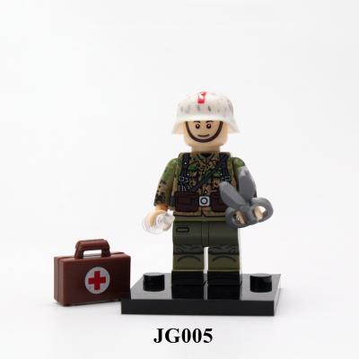 China Construction Toy Army Building Blocks WW2 German Soldiers Action Number Eductaion Brick Block Toys for sale