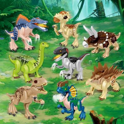 China DIY Building Toy Blocks Dinosaurs Tyrannosaurus Rex Models Kids Toys Building Brick Block Animals for sale