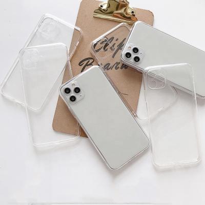 China Fashion Promotional Phone 11 Tpu Waterproof Transparent Cell Phone Cases for sale