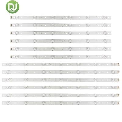 China Residential Factory Direct Skyworth 55 TV Backlight LED Strip 6+7lamps L/R 500/585mm 55U2 U55C 55E6000 5800-W55004-R/LP40 For TV Replacement for sale