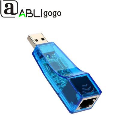 China USB 2.0 1.1 2.0 Top Spplier Ethernet USB to LAN RJ45 Ethernet 10/100Mbps Network Card Adapter for Windows 10 8 7 XP Mac OS Laptop PC for sale