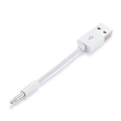 China Top Supplier MP3/MP4 Player 3.5mm Jack to USB 2.0 Data Sync Charger Transfer Adapter Cable Audio Cord for Apple IPod 3rd 4th 5th 6th shuffle for sale