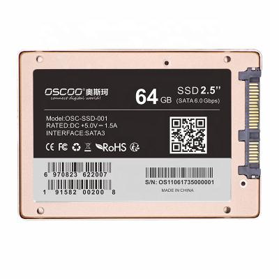 China OSCOO  Notebook Solid State Drive HD SSD Sata 2.5Inch 64GB 128GB For Laptop Disque Dur 256GB 512GB for sale