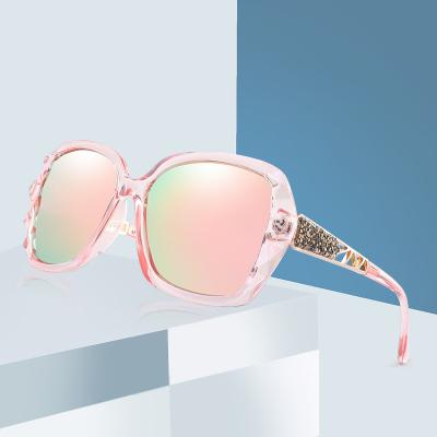 China HDCRAFTER Sunglasses New Fashion Colorful Oversized Diamond Women Sunglasses Shape Polarized Party Eyewear uv400 Trendy Cool Eyewear CE for sale