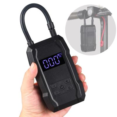 China New Arrival 2000mah Mini Wireless Portable Air Pressure Air Inflator Pump For Car Air Compressor Car Wireless Air Compressor for sale