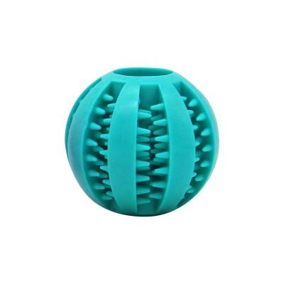 China Good Workmanship Sustainable Snack Quality Rubber Dog Ball Toys Ultra Rubber Ball Dogs Color Rubber Bouncy Ball for sale