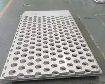 China Environmental Protection Laser Cutting Customized Stainless Steel Baffle For Environmental Protection for sale