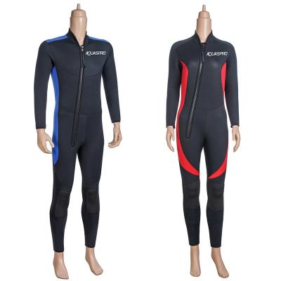 China Wholesale Price Antibacterial 5mm Neoprene Diving Suits Long Keep Warm Surfing Swimming Wetsuit For Unisex for sale