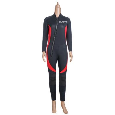 China Wholesale Antibacterial 5mm 7mm Neoprene Diving Suits Long Keep Warm UV Protection Surfing Swimming Wetsuit With YKK Zipper for sale