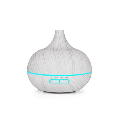 China Hot Selling Household Amazon Cool Mist 400ml Ultrasonic Humidifier Oil Diffuser With 7 Color LED Lights for sale