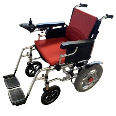 China Thickened Aluminum Alloy Electric Wheelchair With Adjustable Armrest for sale