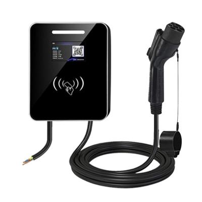 China 21KW ev car home charging station With Optional Black / White / Gray Color for sale