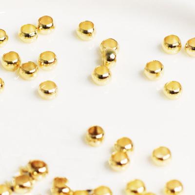 China Classic Cheap Price Jewelry Making Ball Plunger Shape Accessories Brass Jewelry For Sale Charms For Jewelry Making for sale