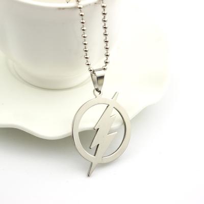 China New 2021 Wholesale Instant Lightning Sign Fashion Romantic Stainless Pendants For Necklace Fashion Jewelry for sale