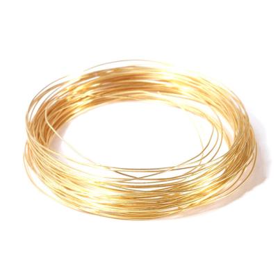 China Soft Silver Plated Copper Wire Diy 14K 18K Jewelry Wholesale DIY Jewelry Accessory For Jewelry Making for sale