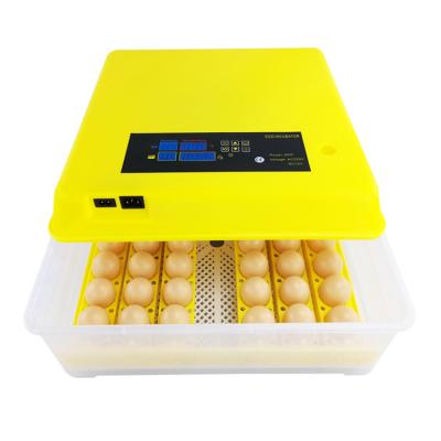 China Smart Farms 48 Egg Incubator Double Power Supply Hatching Egg Incubator Fully Automatic for sale