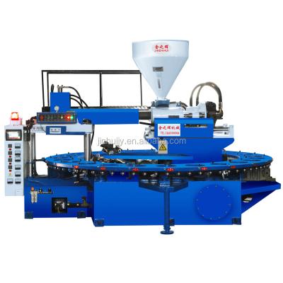 China Automatic Rotary Plastic Shoe Direct Injection Molding Machine 100-200pairs/hour for sale