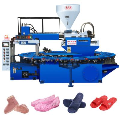 China Factory Single Color Plastic PVC Sandals Injection Molding Machine for sale