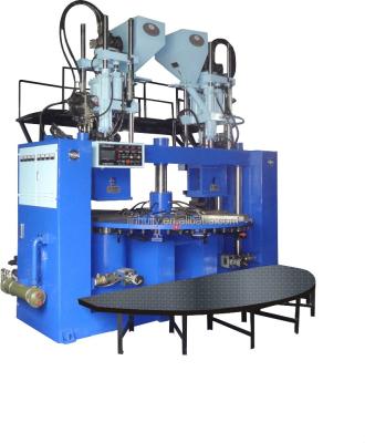 China Rotary High Quality Vertical Type Upper Sole / Injection Molding Machine / Shoe Making Machine for sale