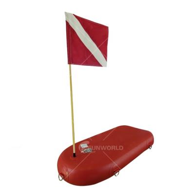 China Dive Flag Float Inflatable Down Buoy Strong Bouy Scuba Diver, Promotional Buoy for sale