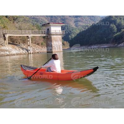 China Newest Wholesale PVC And Polyester Kayak 2 Person Inflatable Boat for sale