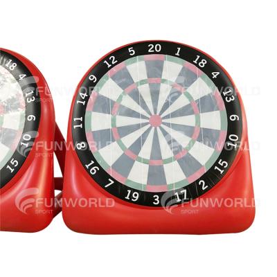 China High Quality Inflatable PVC Soccer Dartboard For Outdoor Games for sale