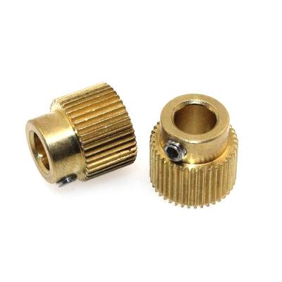 China Hot Sale High Quality SPY Casting Brass Gear Metal Galvanized Medical Equipment Parts For Slush Machine for sale