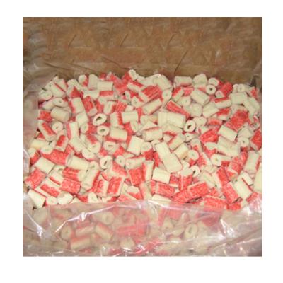 China Hot Sale High Quality FROZEN Surimi Crab Chunk Bites Crab Flavor for sale