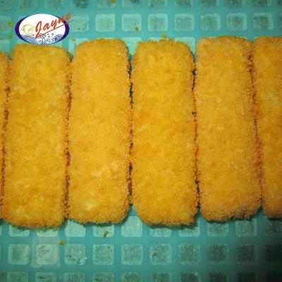 China China Price Cooked Coated Frozen Breaded Fish Stick 250g 1kg/box for sale